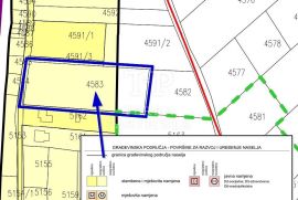 Zabok, Grabrovec, gradilište od 1.846 m²., Zabok, Land