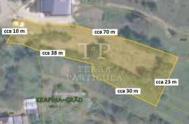 Krapina, gradilište od 1.146 m2 na prodaju, Krapina - Okolica, Terreno