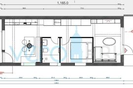 Omišalj, Njivice, Moderan stan 52m2 u prizemlju s okućnicom, prodaja, Krk, Flat