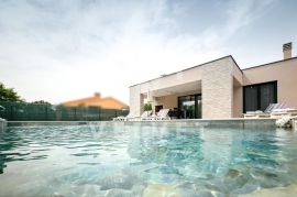 Labin, Istra, novoizgrađena kuća s bazenom, Labin, Famiglia