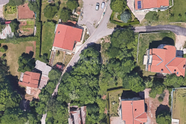 DRENOVA, SARŠONI- građevinsko zemljište 845m2 za obiteljsku kuću /stambenu zgradu-stanove, Viškovo, Zemljište