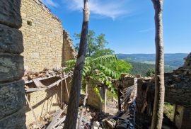 ISTRA, OPRTALJ - Kamena starina s panoramskim pogledom na zelenilo, Oprtalj, Kuća