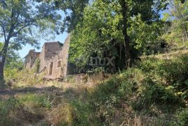 ISTRA, OPRTALJ - Kamena starina s panoramskim pogledom na zelenilo, Oprtalj, Дом