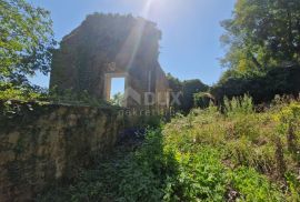 ISTRA, OPRTALJ - Kamena starina s panoramskim pogledom na zelenilo, Oprtalj, Σπίτι