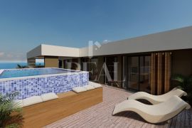 Penthouse 3S+DB 255,85m2 sa velikom terasom i privatnim bazenom, Primošten, Flat