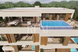 Luksuzan stan 2S+DB 132 m2 sa velikom terasom i privatnim bazenom, Primošten, Appartement