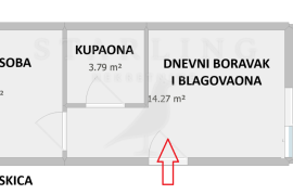 STAN, PRODAJA, ZAGREB, TREŠNJEVKA, 39m2, 2-SOBAN, Trešnjevka - Sjever, Appartment