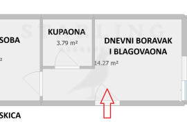 STAN, PRODAJA, ZAGREB, TREŠNJEVKA, 39m2, 2-SOBAN, Trešnjevka - Sjever, Flat