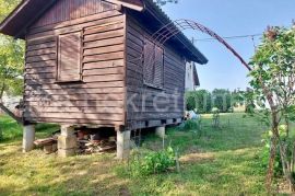 KARLOVAC- Kućica za odmor i zemljište na 2881m2 blizina Kupe, Karlovac - Okolica, بيت