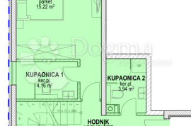 Povljana, Pag - Dvoetažni stan S6 s pogledom na more, Povljana, Appartement