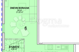 Povljana, Pag - Dvoetažni stan S6 s pogledom na more, Povljana, Wohnung