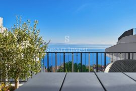 OPATIJA, prekrasan stan 1S+DB s okućnicom i pogledom na more, Opatija, Apartamento