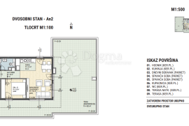 STAN SPLIT: MEJAŠI NOVOGRADNJA, Split, Appartement