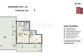 STAN SPLIT: MEJAŠI    NOVOGRADNJA, Split, Flat