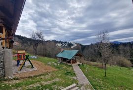 Vrbovsko, preuređena goranska kuća na parceli od 8.000m2, Vrbovsko, Casa