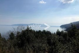 Medveja, građevinsko zemljište s panoramskim pogledom, Lovran, Zemljište