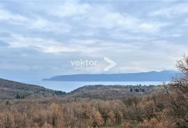 Brseč, građevinsko zemljište 2.580m2, za investiciju, Mošćenička Draga, Terra