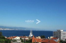 Opatija, uređen 2-soban sa balkonom, pogled na more, Opatija, Appartement