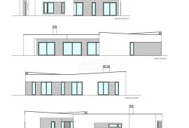 ISTRA, PULA - Projekt nove moderne prizemnice, Pula, House