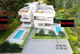 ZADAR, MASLENICA - Vrhunski penthouse sa spektakularnim pogledom na more! 200 metara od mora! Novogradnja! S6, Jasenice, Stan