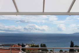 IČIĆI, stan 4S+DB s pogledom na more u blizini plaža i marine, Opatija - Okolica, Daire