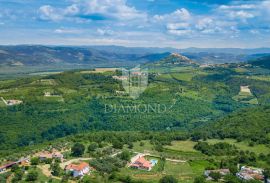 Motovun, okolica! Zemljište u T2 zoni sa prekrasnim pogledom!, Motovun, Земля