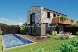 Istra, Bale, dizajnerska kuća 176m2 s bazenom, Bale, Haus