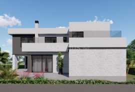 Nova kuća s bazenom u izgradnji, nadomak Pule, Marčana, Marčana, Casa
