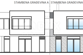 ZADAR, ZATON -  Luksuzna Dvojna Vila s Grijanim Bazenom, Saunom i Teretanom! Novogradnja! B1, Nin, Ev