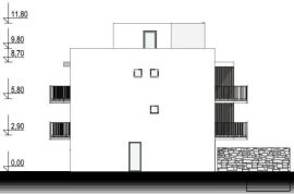 Privlaka - projekt novogradnja! Luksuzna vila 372m2 s krovnim bazenom 850000€, Privlaka, Haus