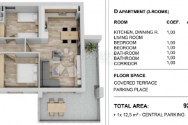 HVAR NOVOGRADNJA Z4 - F/S6, Sućuraj, Appartement