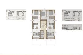 Istra, Banjole, NOVOGRADNJA - trosobni stan S1 s vrtom 80.23 m2 NKP 69.19 m2, Medulin, Appartement