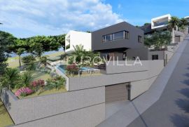 Trogir okolica - Moderna vila \'A\' s bazenom i panoramskim pogledom, Seget, Kuća