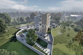 Zadar, Kožino, stan S3 (Penthouse) od 125 m2 na drugom katu + pripadajuća krovna terasa, Zadar, شقة