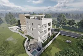 Zadar, Kožino, stan S3 (Penthouse) od 125 m2 na drugom katu + pripadajuća krovna terasa, Zadar, شقة