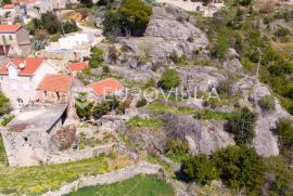 Podgora, građevinsko zemljište s otvorenim pogledom na more, Podgora, Arazi