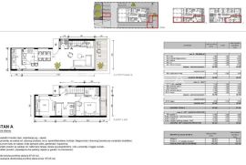 Rovinj, trosobni dvoetažni stan A u prizemlju NKP 107 m2 novogradnja, parkirno i garažno mjesto, vrt, Rovinj, Appartement