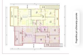 Vodice, S5 - trosobni stan površine 90 m2, Vodice, Apartamento