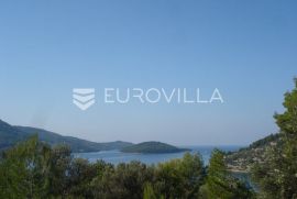 Korčula, Vela Luka, građevinsko zemljište s pogledom na more, Vela Luka, Zemljište
