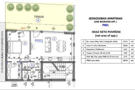 Istra, Medulin - jednosobni stan u prizemlju 50 m od mora, Medulin, Apartamento