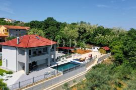 Prekrasna villa s otvorenim pogledom na more, otok Krk, Vrbnik, Ev