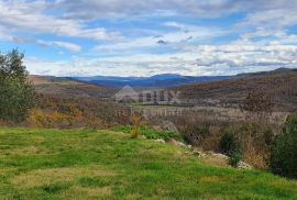 ISTRA, GROŽNJAN - Zemljište s 5 istarskih kuća za renovaciju, panoramski pogled, prilika!, Grožnjan, Terrain