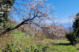 LOVRAN, DOBREĆ - Građevinsko zemljište s pogledom na more, Opatija - Okolica, Terrain