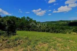 ISTRA, GROŽNJAN - Građevinsko zemljište 1237m2 sa predivnim pogledom na more, Grožnjan, Terrain