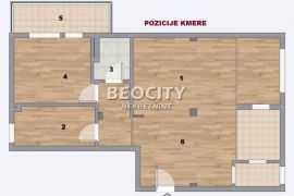 Čukarica, Cerak vinogradi, Kedrova, 2.5, 76m2, Čukarica, Apartamento