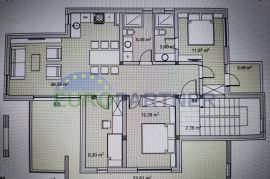 Makarska, Moderni stan 3S+DB s prekrasnim pogledom na more 96 m2, prodaja, Makarska, Flat