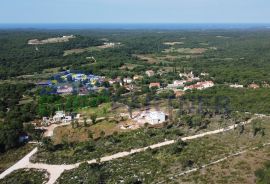 Zemljište s panoramskim pogledom na MORE, okolica Rovinja, Bale, Terreno