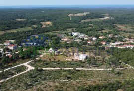 Zemljište s panoramskim pogledom na MORE, okolica Rovinja, Bale, Terreno