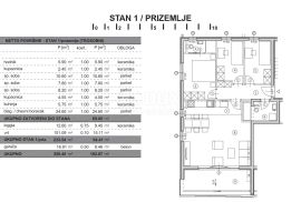 ZADAR, VIDIKOVAC - Stan u novogradnji s vrtom i garažom S1, Zadar, Apartamento