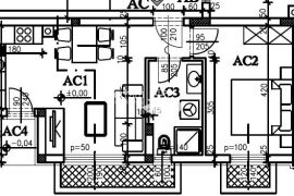 Istra, Štinjan, stan u prizemlju, 42,05m2, 1SS+DB, 600m od mora, LIFT, vrt, NOVO!! #prodaja, Pula, Kвартира